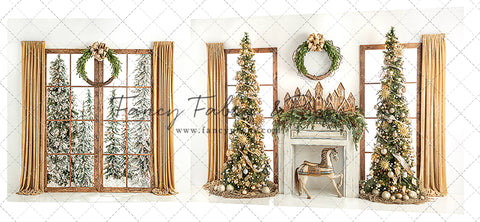 Shimmer & Shine By The Mantle 2pc Room