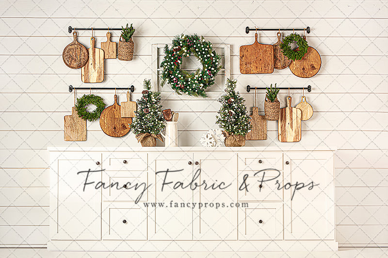 Shiplap Christmas Kitchen