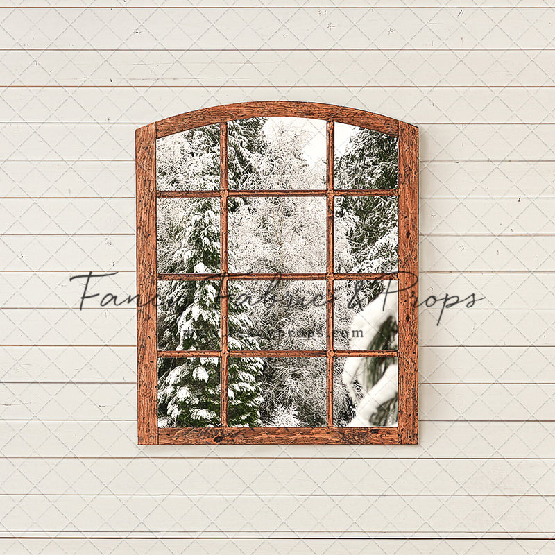 Shiplap Rustic Window