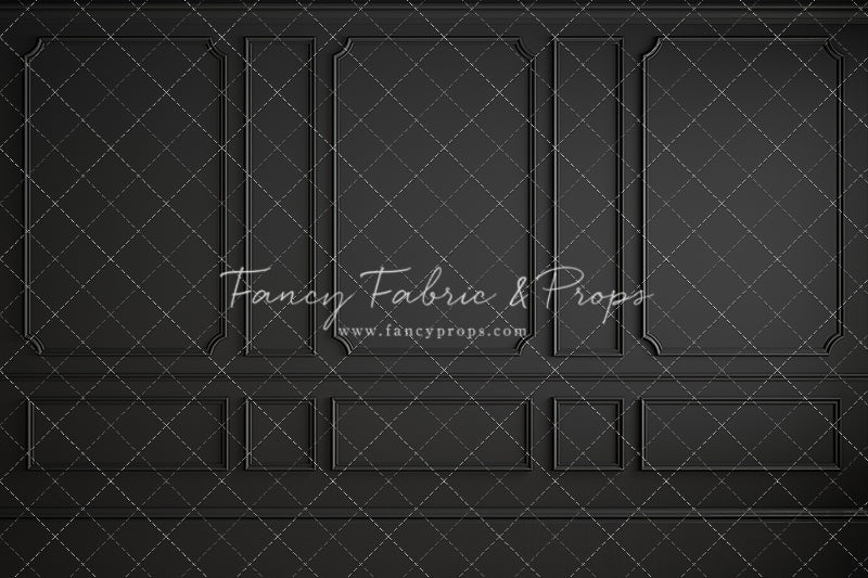 Simple Matte Black Wall