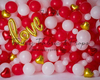 Smitten Valentine Balloon Wall