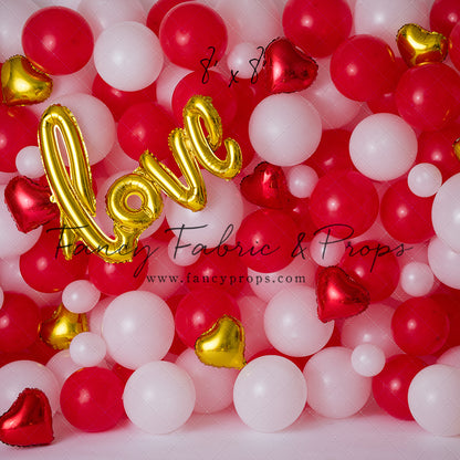 Smitten Valentine Balloon Wall