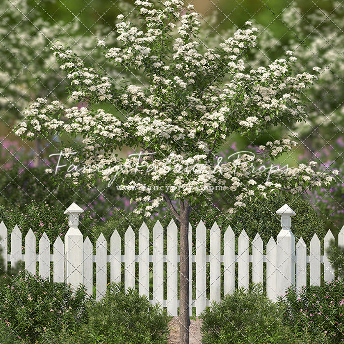 Spring Garden Gate – Fancy Fabric & Props