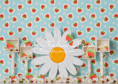 Strawberries & Daisies