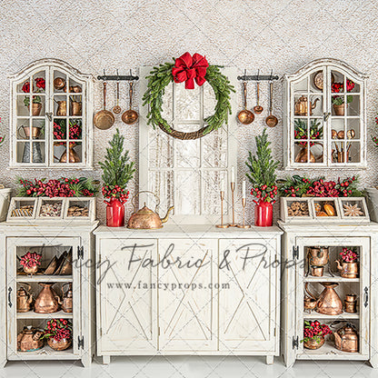 Antique Holiday Kitchen