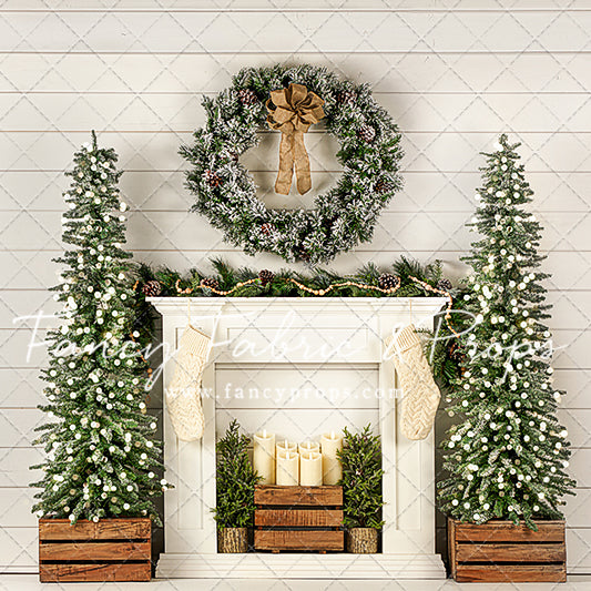 Blissful Shiplap Mantle
