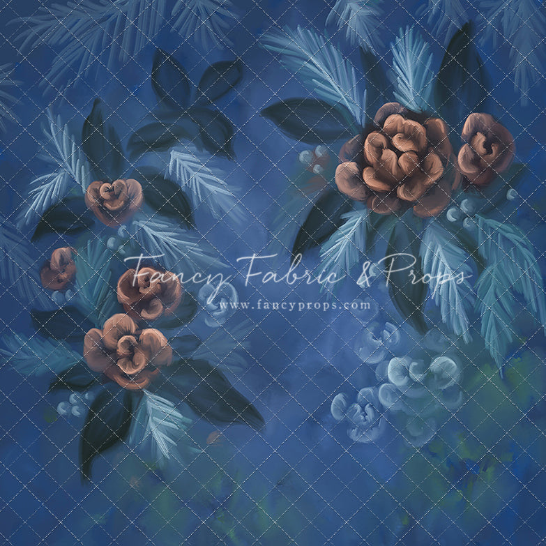 Blue Pine Blooms - Petite