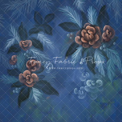 Blue Pine Blooms - Petite