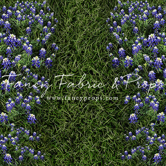 Bluebonnet Grass Mat Floor