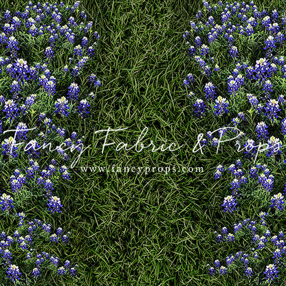 Bluebonnet Grass Mat Floor