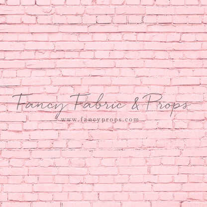 Blush Brick Wall