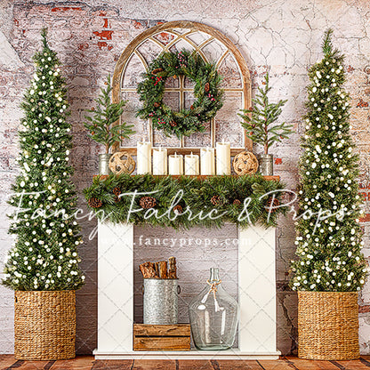 Boho Christmas Mantle
