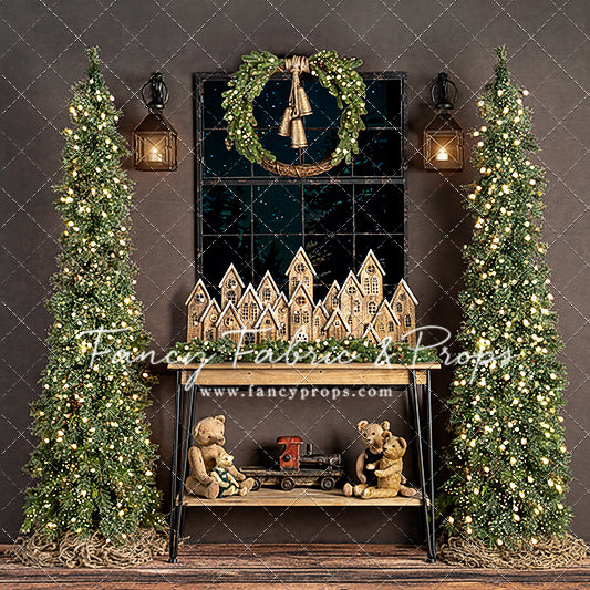 Bronzed Twinkle Window