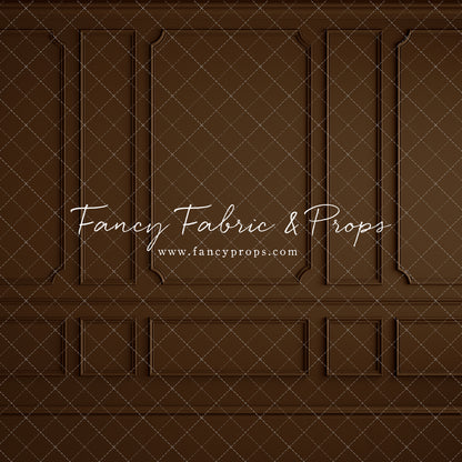 Brown Wainscoting Wall