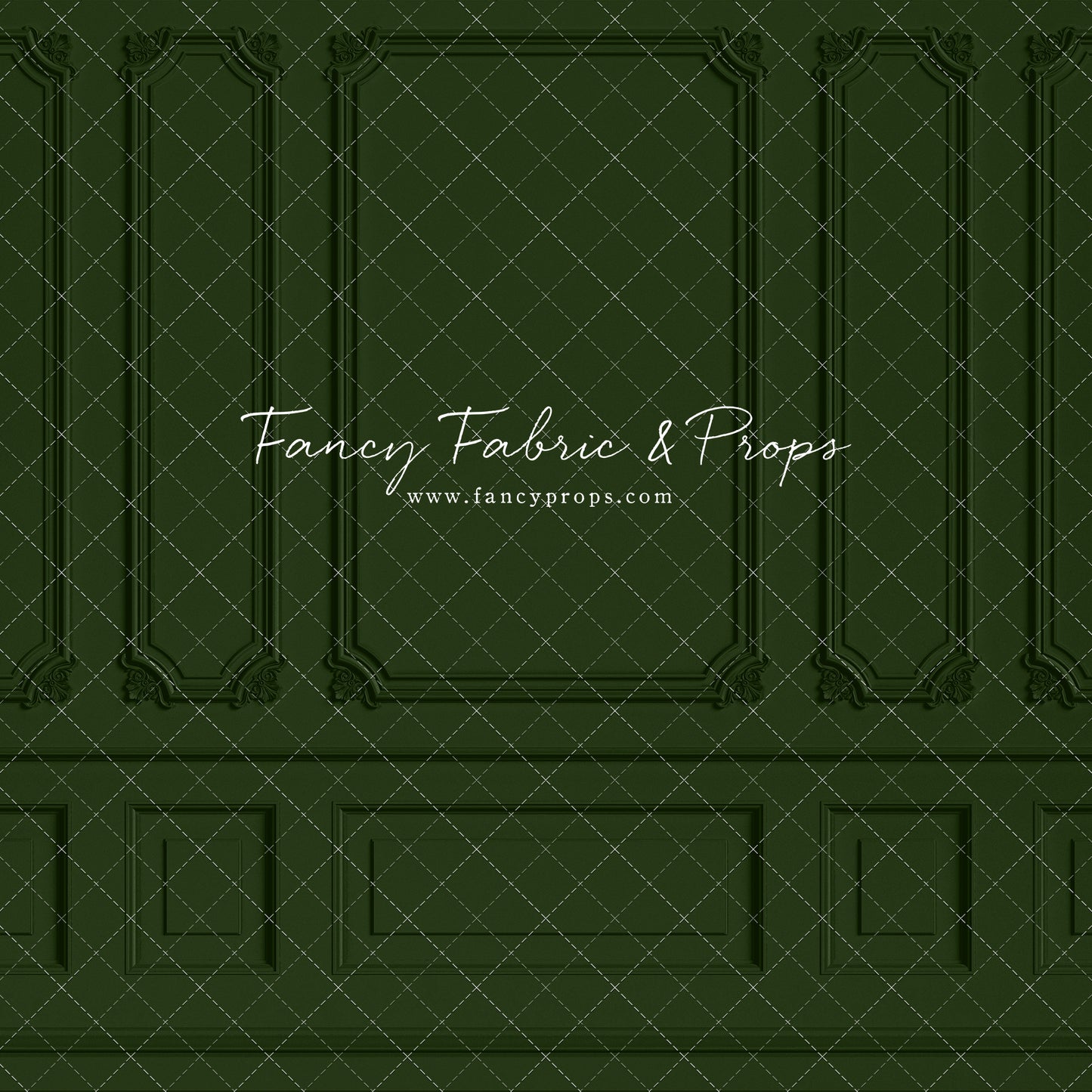 Classic Evergreen Wainscoting Wall - With Sweep Option