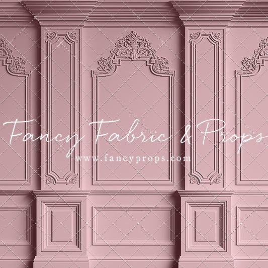 Classic Pink Victorian Wall - With Sweep Option