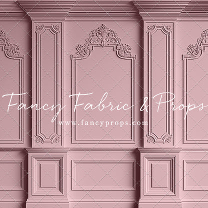 Classic Pink Victorian Wall - With Sweep Option