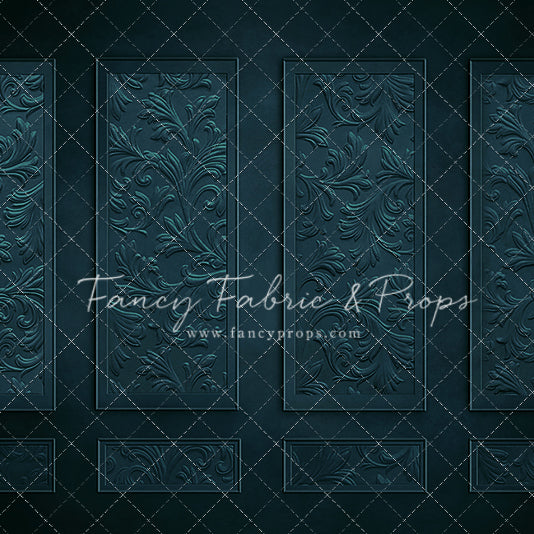 Elegant Aquamarine Wall