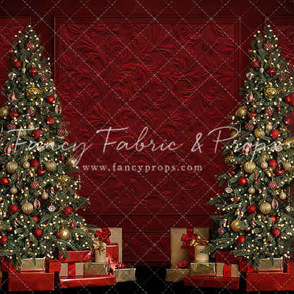 Elegant Crimson Holiday