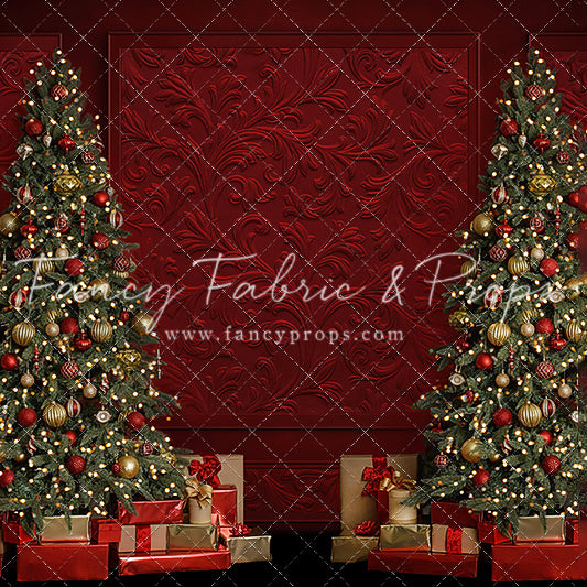 Elegant Crimson Holiday