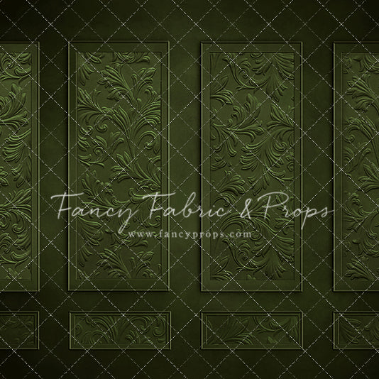 Elegant Emerald Wall