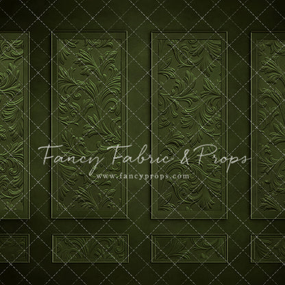 Elegant Emerald Wall