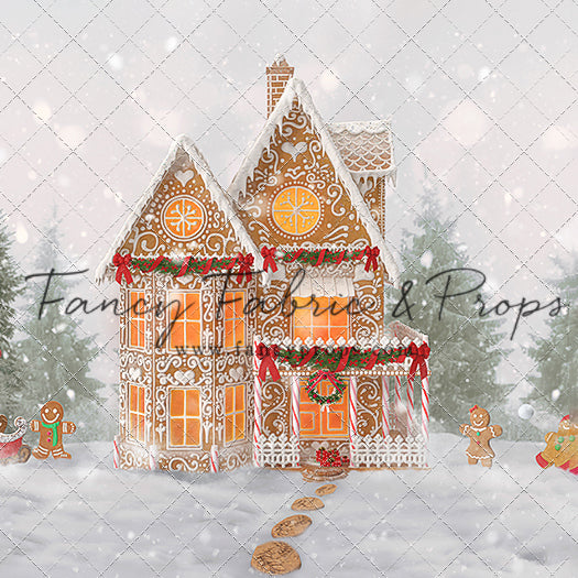 Frosty Gingerbread House