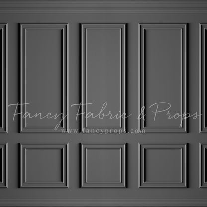 Gray Wainscoting Wall