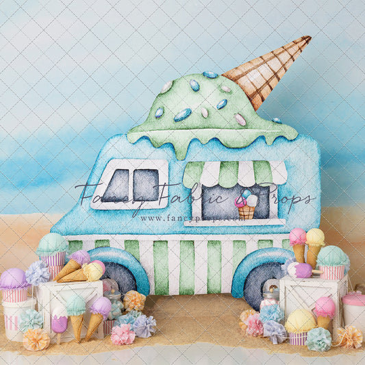 Ice Cream At The Beach