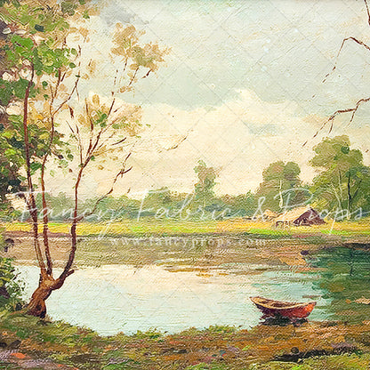 Lake House 60x50" - Littles Collection