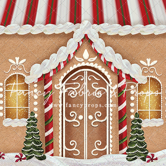 Little Fancy Gingerbread Cottage
