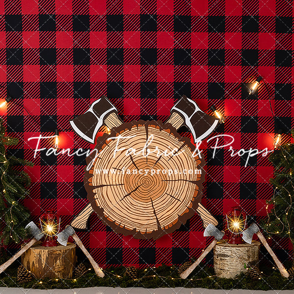 Lumberjack Logging – Fancy Fabric & Props