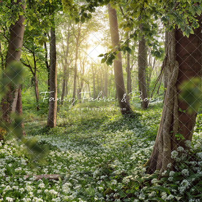 Lush Flowering Forest