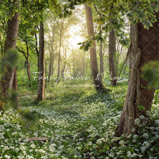 Lush Flowering Forest