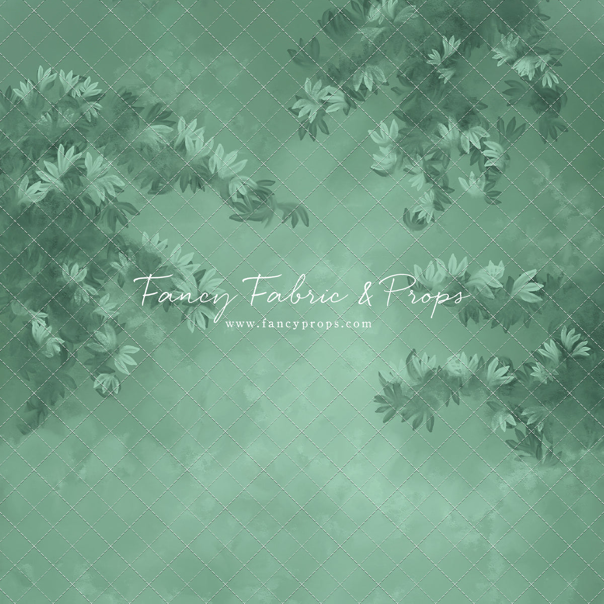 Lush Mint Fancy Fabric & Props