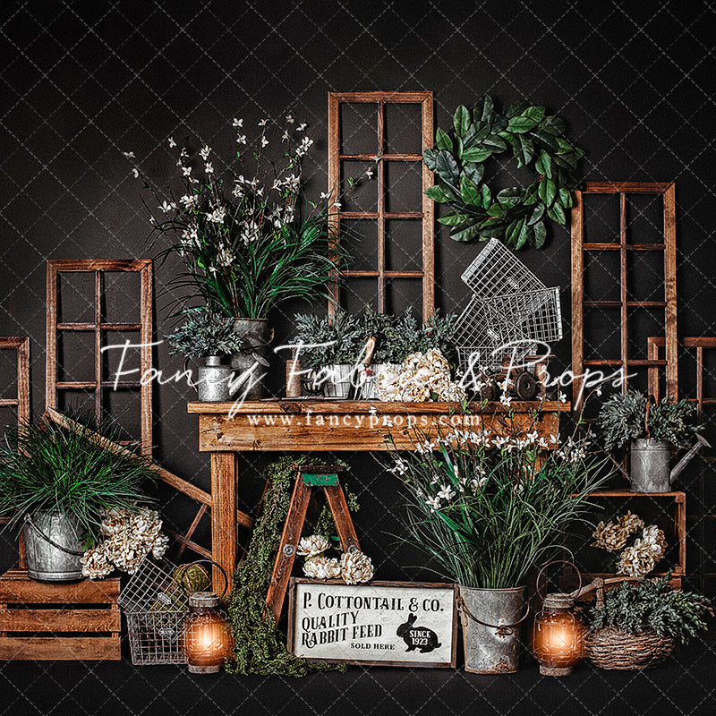 Midnight Cottontail Corner