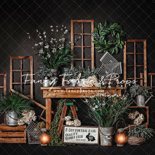 Midnight Cottontail Corner