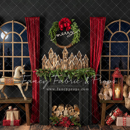 Joyful Holiday Moonrise