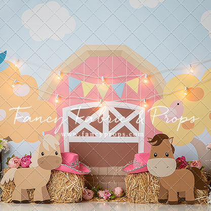 Pretty Pastel Barnyard