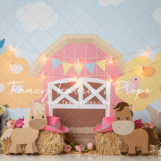 Pretty Pastel Barnyard