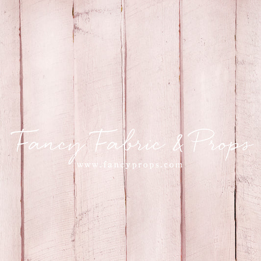 Princess Pink Wood Planks Mat Floor