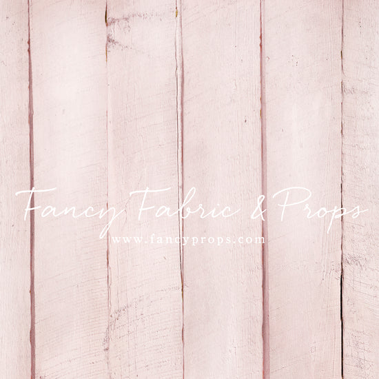 Princess Pink Wood Planks Mat Floor