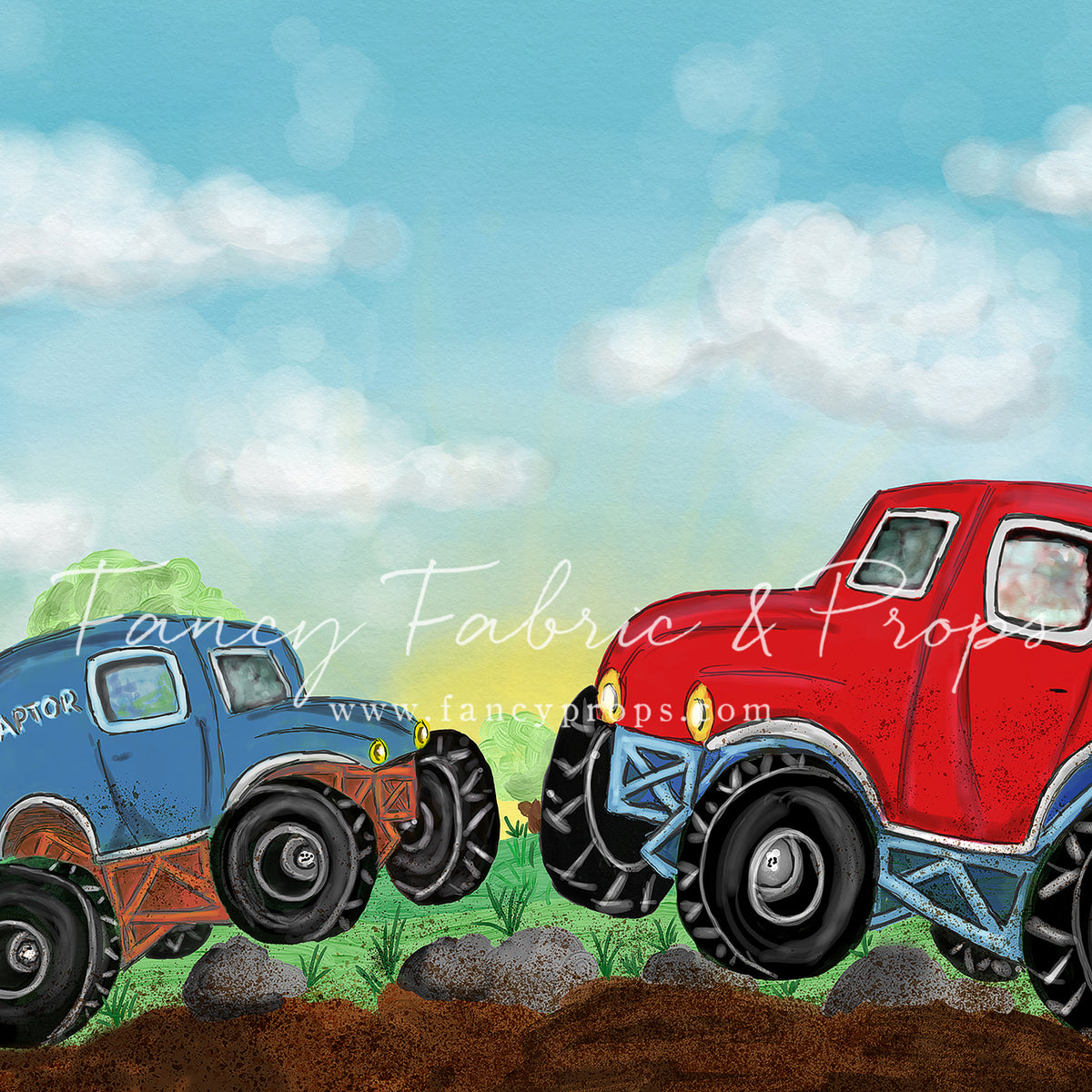 Raptor Rex – Fancy Fabric & Props