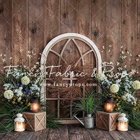 Rustic Floral Archway