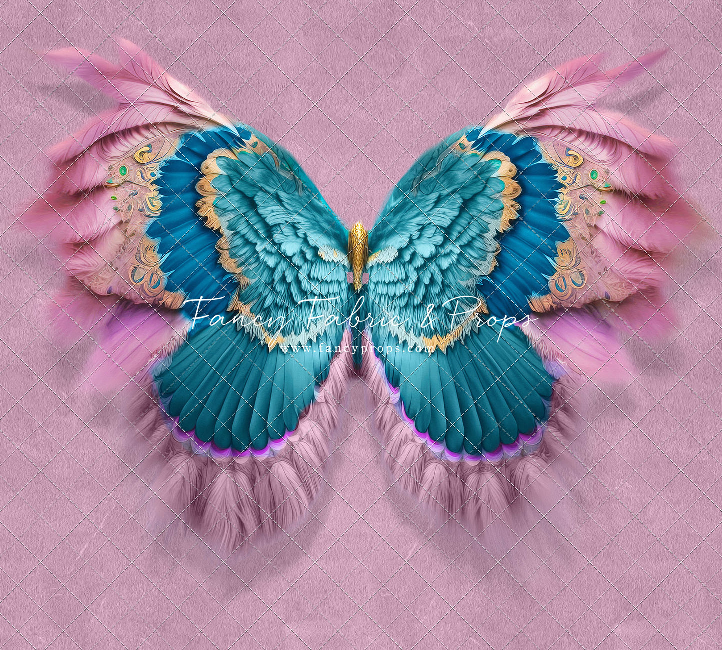 Shimmering Claudina Feathers - Petite