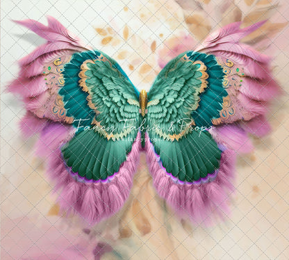 Shimmering Flora Feathers - Petite