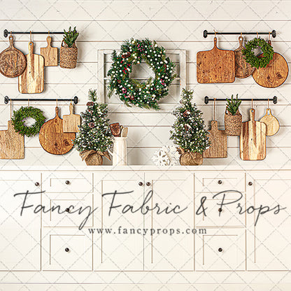 Shiplap Christmas Kitchen