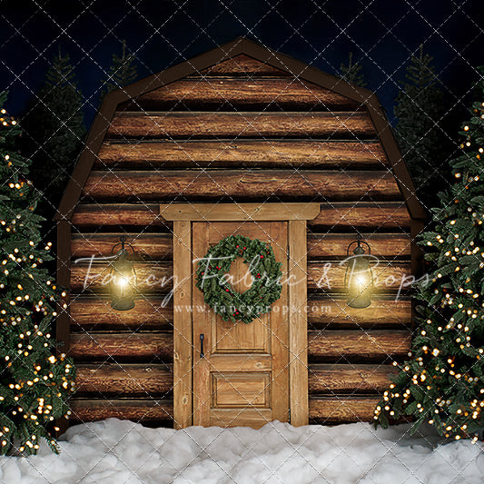 Snowy Christmas At The Cabin