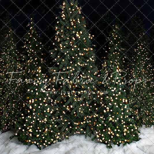 Snowy Christmas Trees