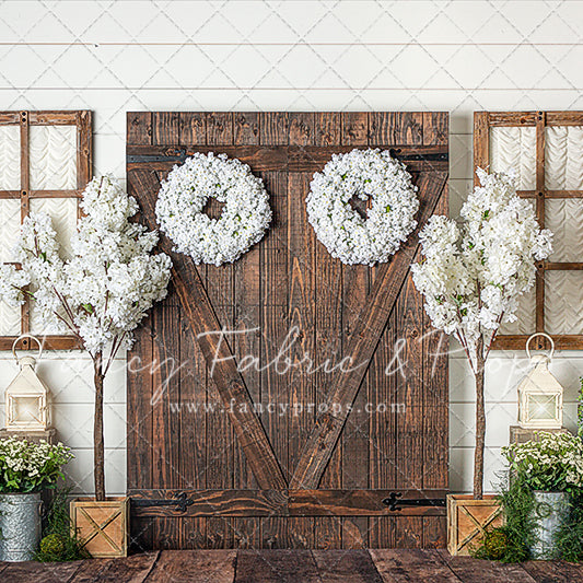 Purely Rustic Spring Porch